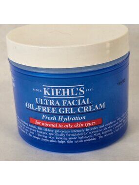 Kiehl's Ultra Facial Oil Free Gel Cream Fresh Hydration 4.2oz Skincare Premium